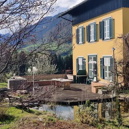 Grosses Mit Weitlaeufigem Garten, Naturteich & Bergblick * Plankenau